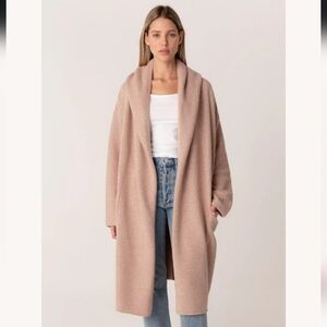 Lovestitch Lennox Coatigan Blush